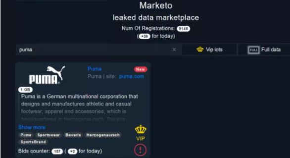MarketoÔÚ°µÍø³öÊÛ´Ó´ò°ç¹«Ë¾PumaÇÔÈ¡µÄ1GBÊý¾Ý.png MarketoÔÚ°µÍø³öÊÛ´Ó´ò°ç¹«Ë¾PumaÇÔÈ¡µÄ1GBÊý¾Ý.png